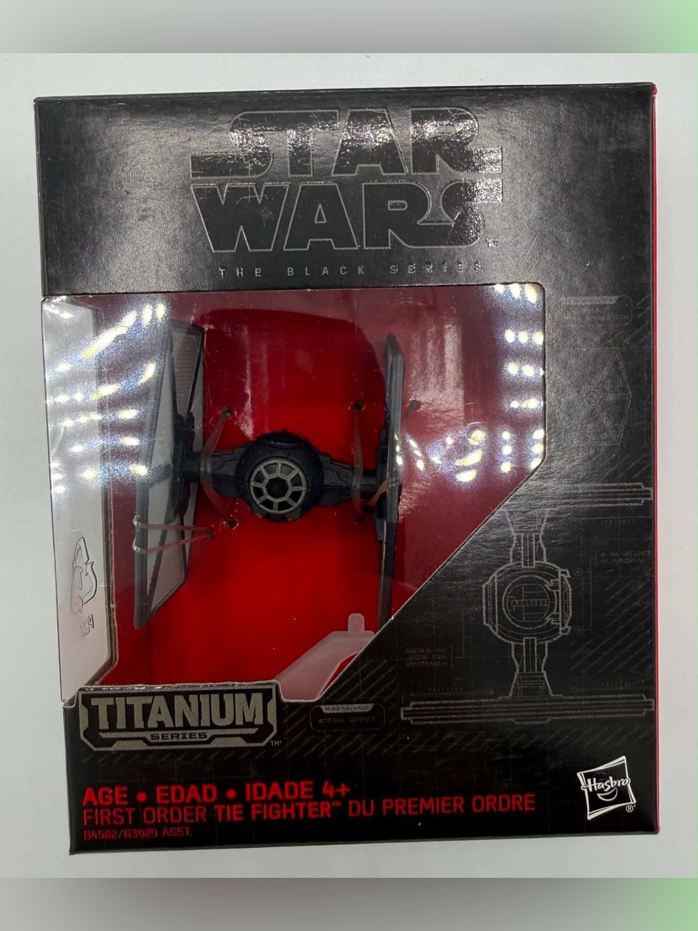 FIRST ORDER TIE FIGHTER Star Wars The Black Series Titanium #13 2015
